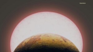 Why researchers consider TOI-1075 b one of the most massive super-Earths ever discovered.