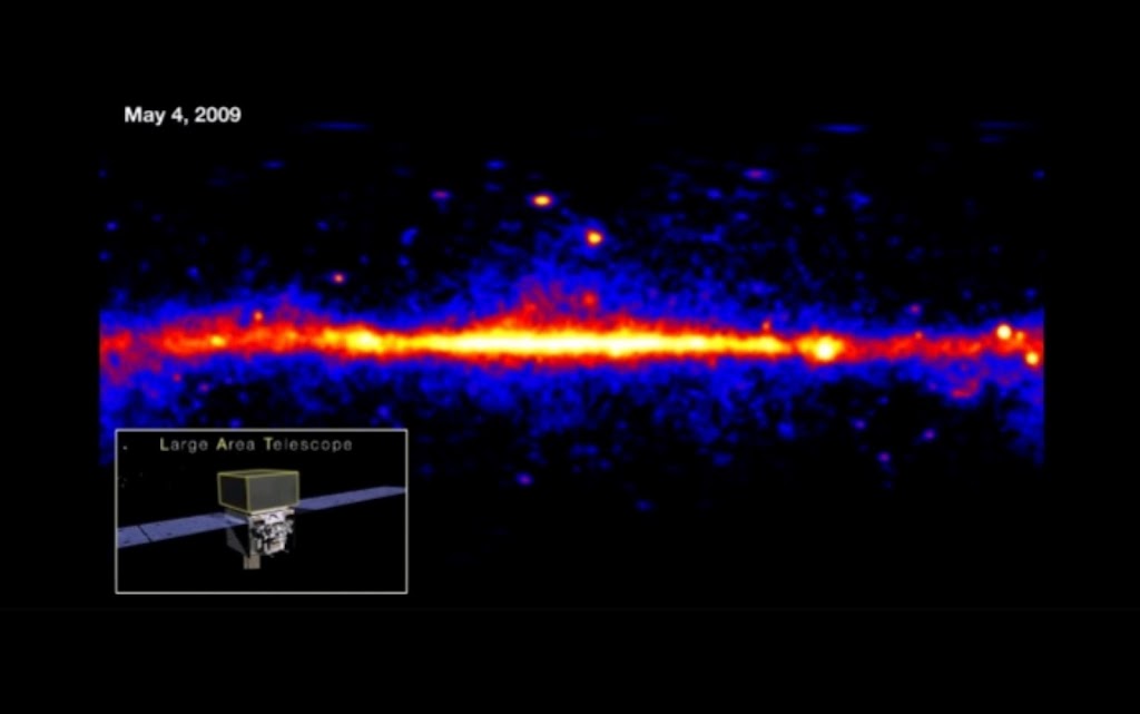 Created a 14-year time interval of the gamma-ray sky from data obtained by NASA’s Fermi mission.