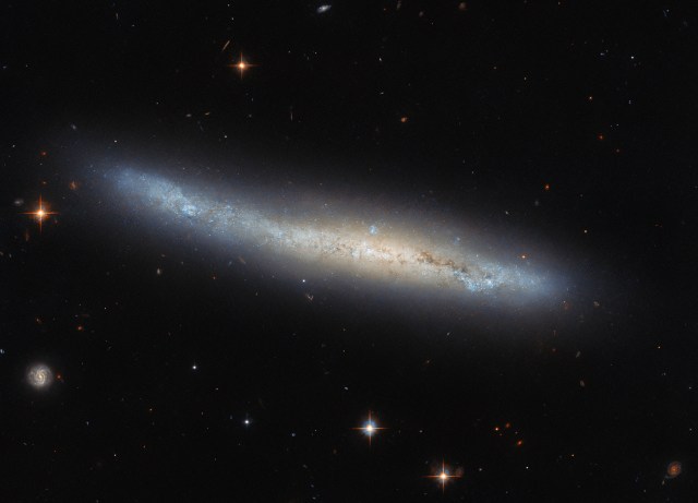 A Closer Look at NGC 4423, a Spiral Galaxy 55 Million Light-Years Away.