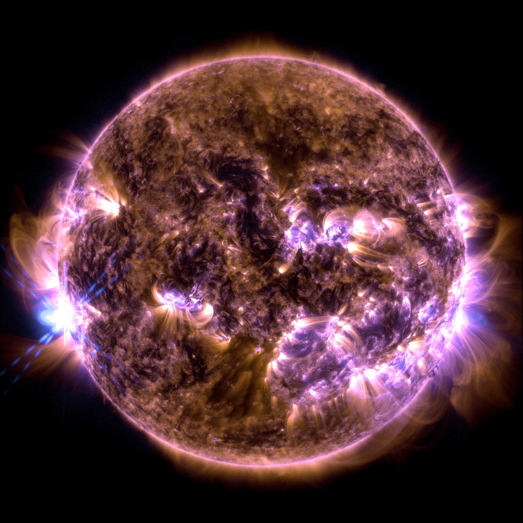 Strong Solar Flare Peaks on September 12, 2024.